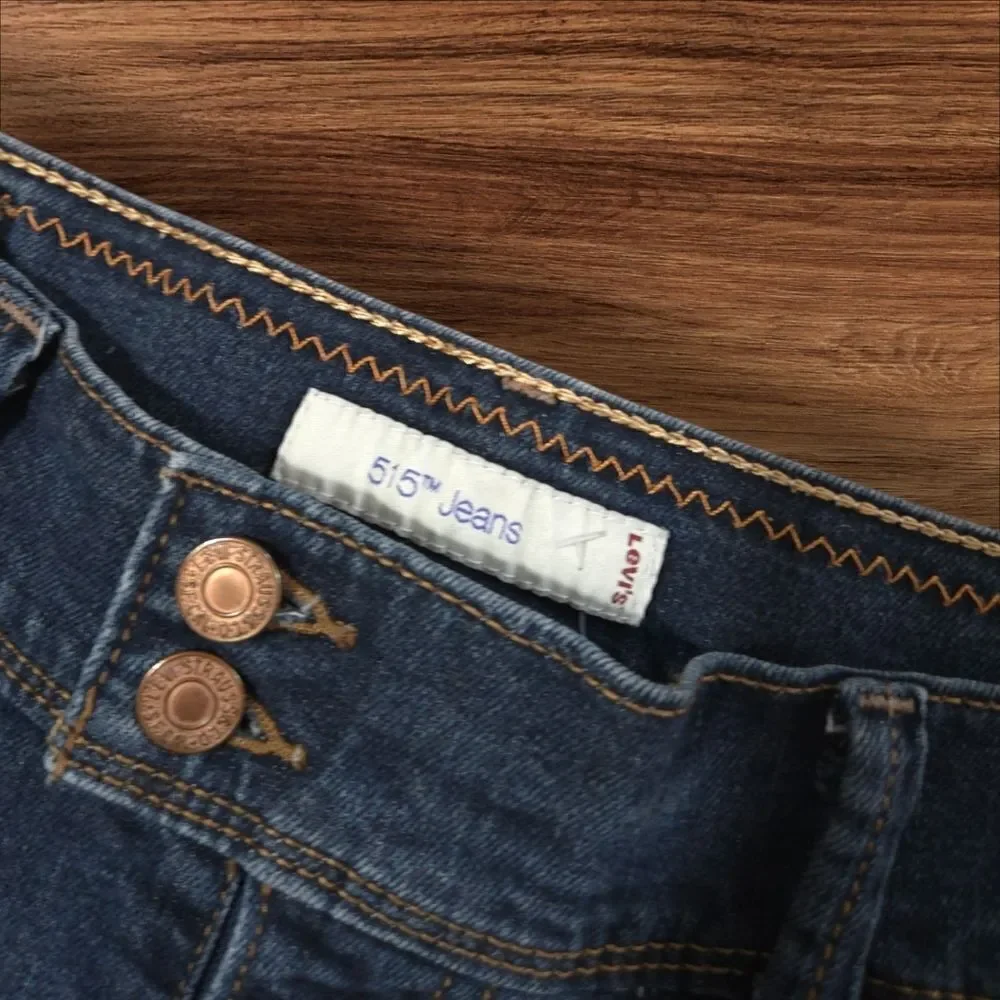 LEVI'S 515 Stretch Denim Long Shorts